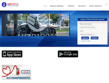 Tablet Screenshot of luzparral.cl